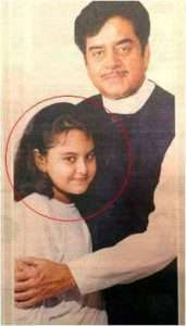 Sonakshi Sinha childhood pictures