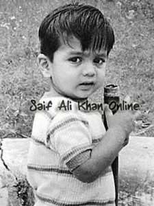 Saif Ali Khan childhood pictures 8