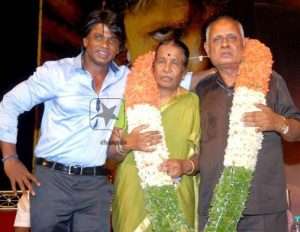 Duniya Vijay parents father  Rudrappa and mother Narayanamma