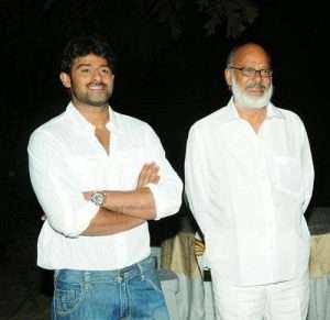 Telugu actor Prabhas parents father Suryanarayana Raju