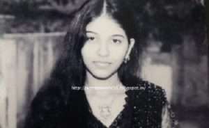 Actress Anjali Childhood pictures