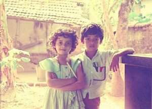 Malayalam actress Bhavana Childhood pictures 10