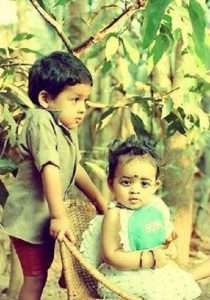 Malayalam actress Bhavana Childhood pictures 4
