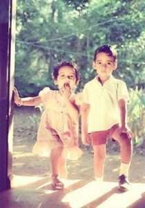 Malayalam actress Bhavana Childhood pictures 9
