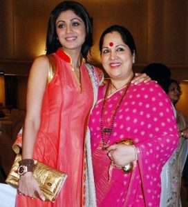 Shilpa Shetty parents mother Sunanda Shetty