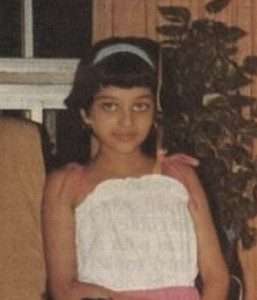 Aishwarya Rai Childhood pictures