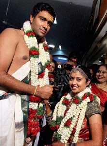 Ravichandran Ashwin Wedding photos 1
